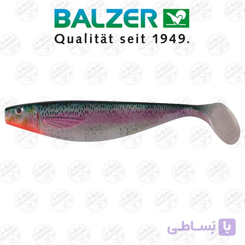 ماهی مصنوعی ژله ای بالزر آلمان ۱۳ سانتی متر کد ۰۰۱ SHIRASU PHOTO PRINT SHADS Regenbogenforelle