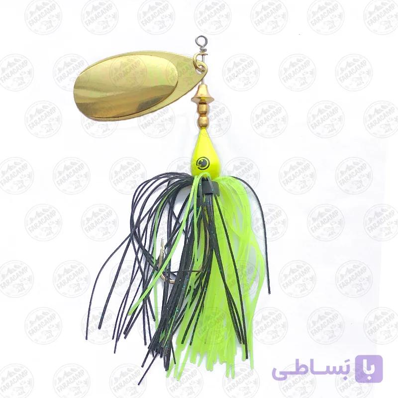 لانسه ماهیگیری ۲۰ گرم ایلبا Ilba ایتالیا مدل FLUORLEMON/Black Blade Gold Reckless