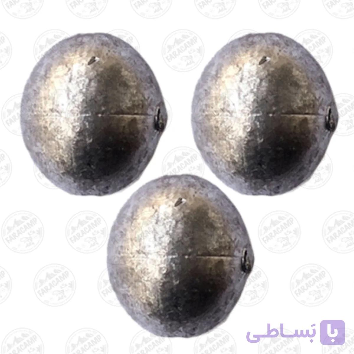 سرب ماهیگیری زیتونی ۸۵ گرم بسته ۳ عددی