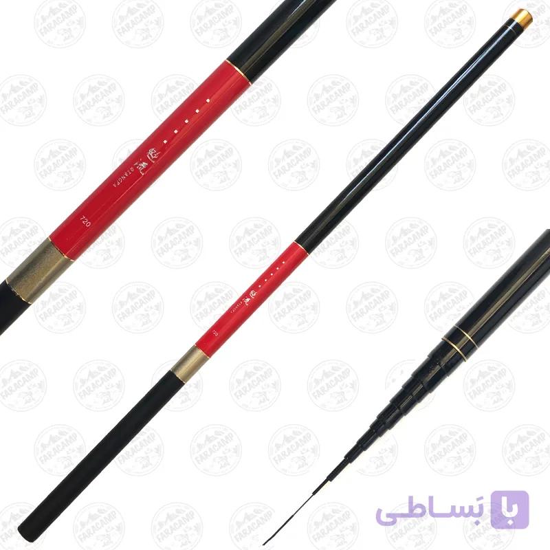چوب ماهیگیری کاسی فول کربن QIANG FA  طول ۷۲۰ سانتی متر
