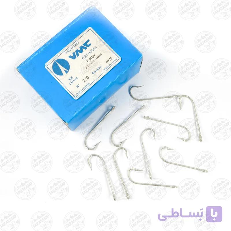 قلاب وی ام سی VMC فرانسه 9778 سایز 2/0 بسته ۱۰ عددی — تصویر 1