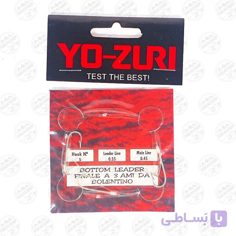ریسه ۳ قلاب  YO-ZURI ژاپن سایز 8 — تصویر 1