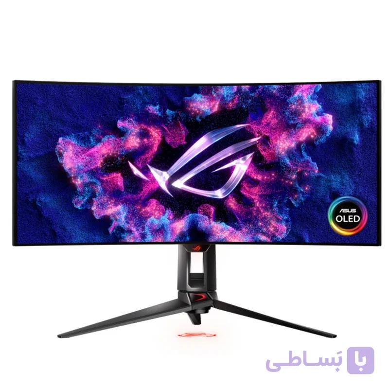 مانیتور مخصوص بازی ایسوس مدل ROG SWIFT OLED PG34WCDM سایز 34 اینچ — تصویر 1