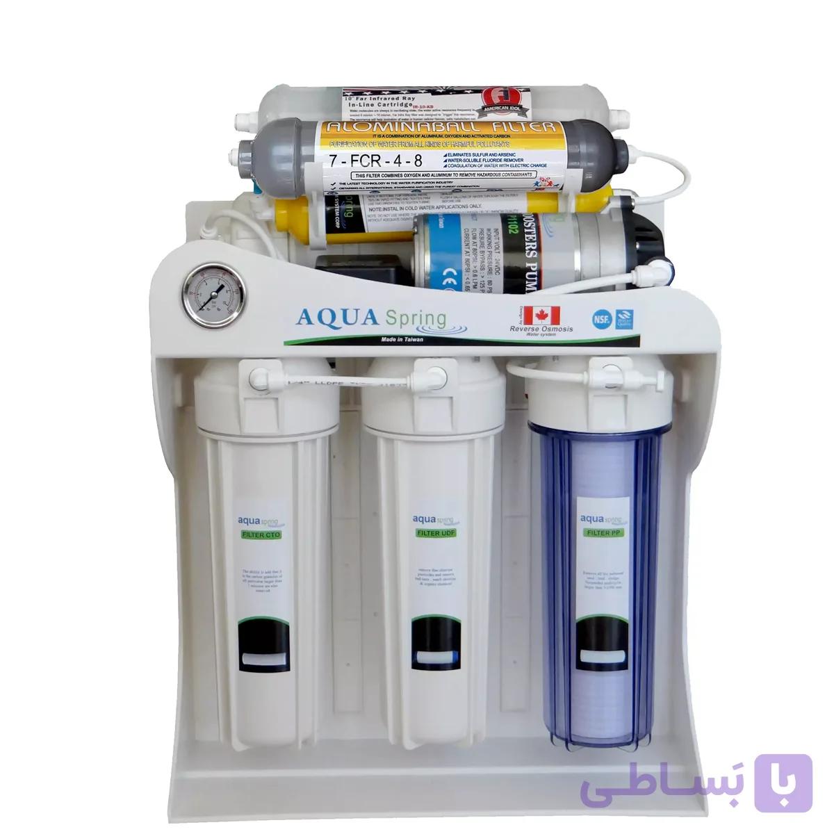 دستگاه تصفیه کننده آب آکوا اسپرینگ مدل RO SF5580 — تصویر 1