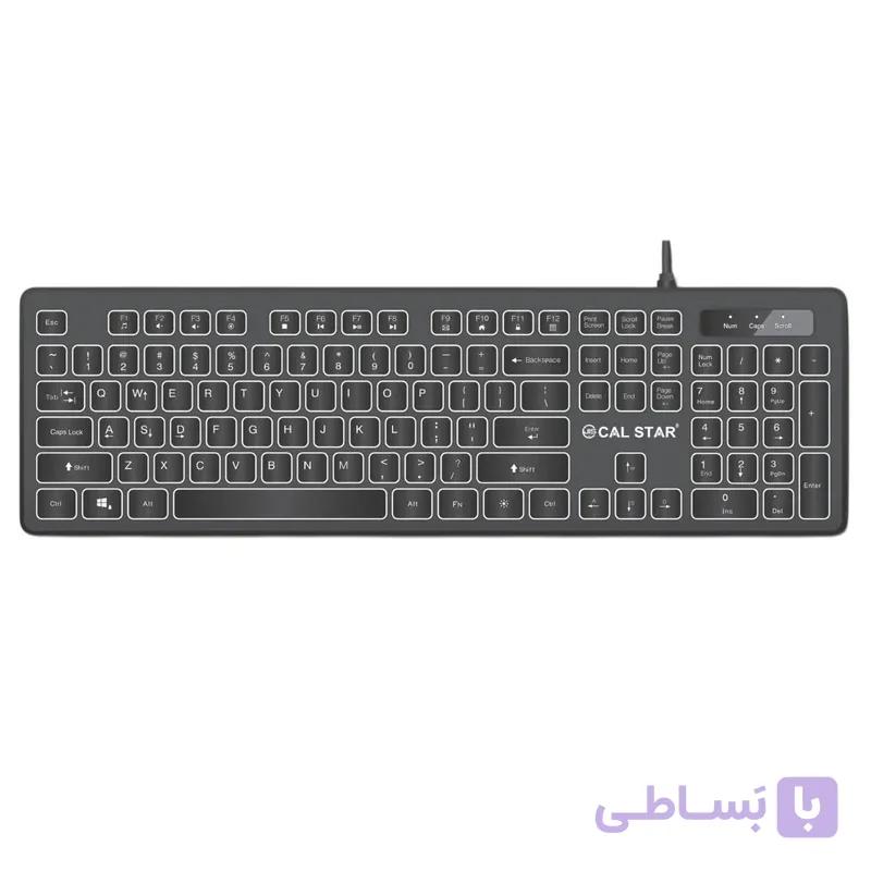 کیبورد با سیم کال استار مدل HK-777 — تصویر 1