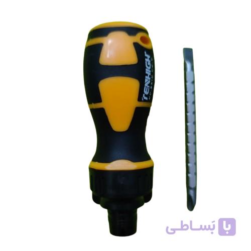 پیچ گوشتی مچی جغجغه دار دوطرفه — تصویر 1