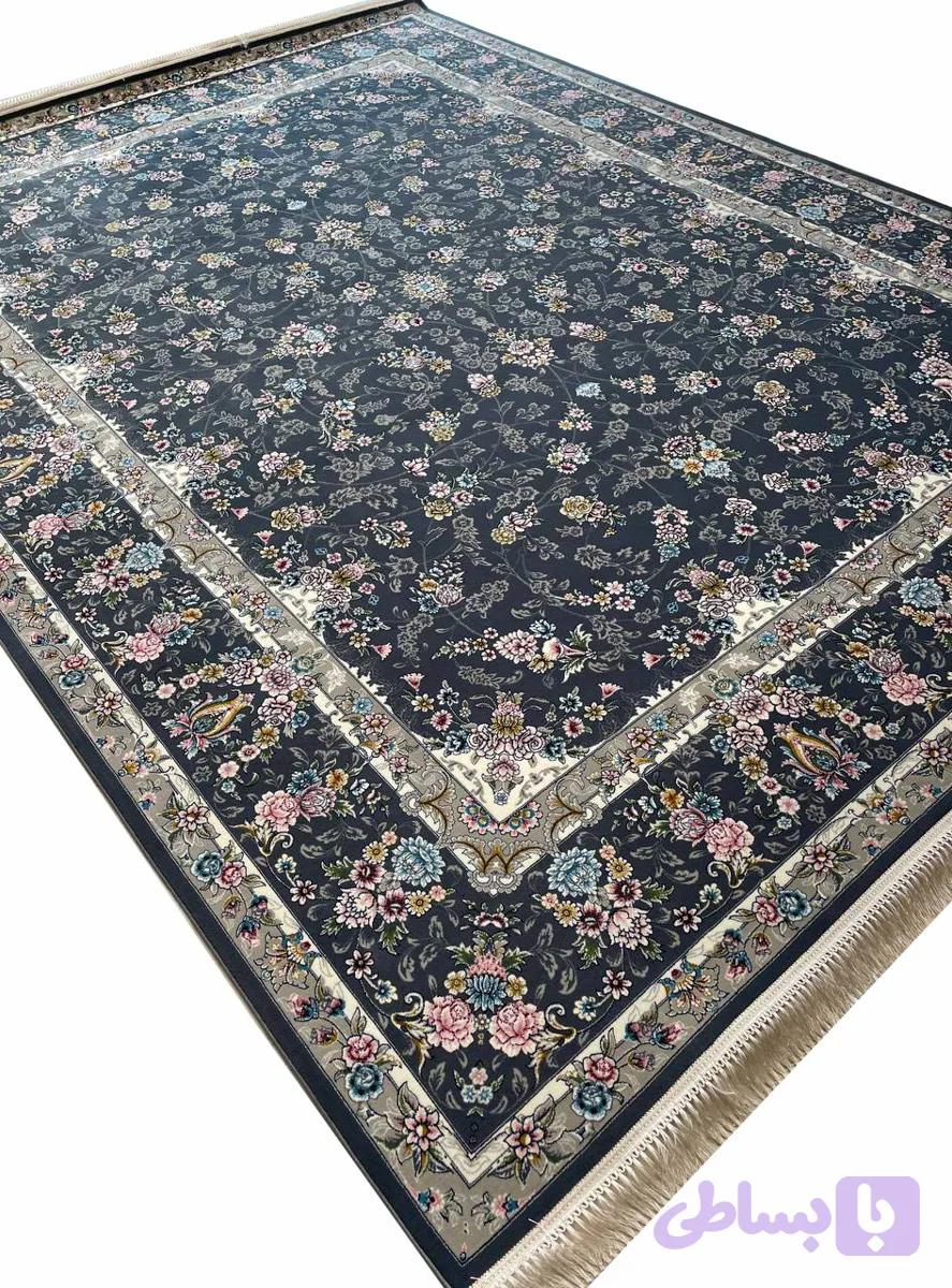 فرش طرح مریم دلفینی 700 شانه تراکم 2550 کد 2727 — تصویر 1