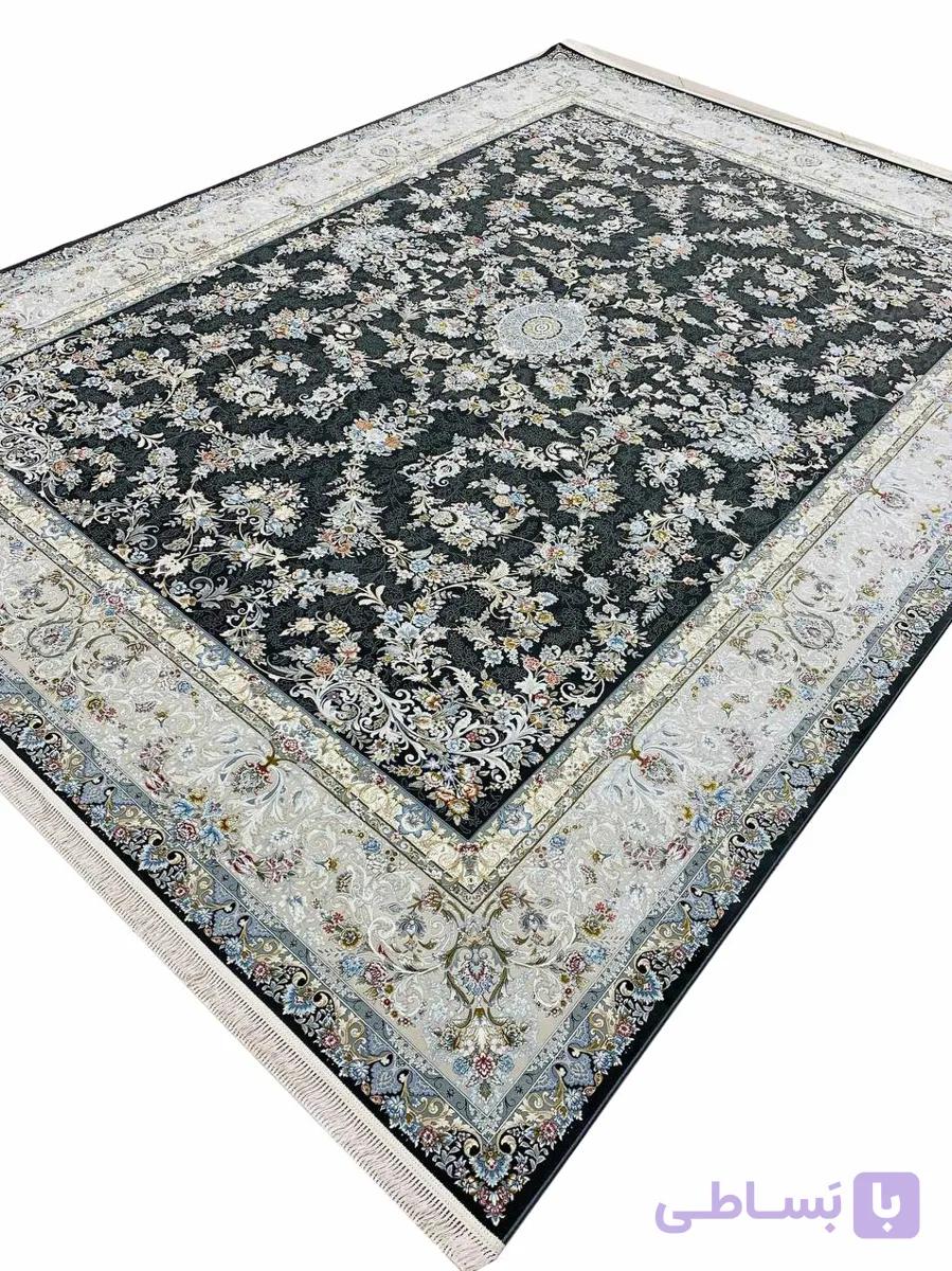 فرش افشان طرح شهرزاد 1500 شانه تراکم 4500 کد 3105510 — تصویر 1