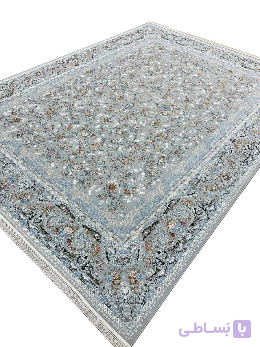 فرش افشان طرح روژان 1500 شانه تراکم 4500 کد 3105512 — تصویر 1