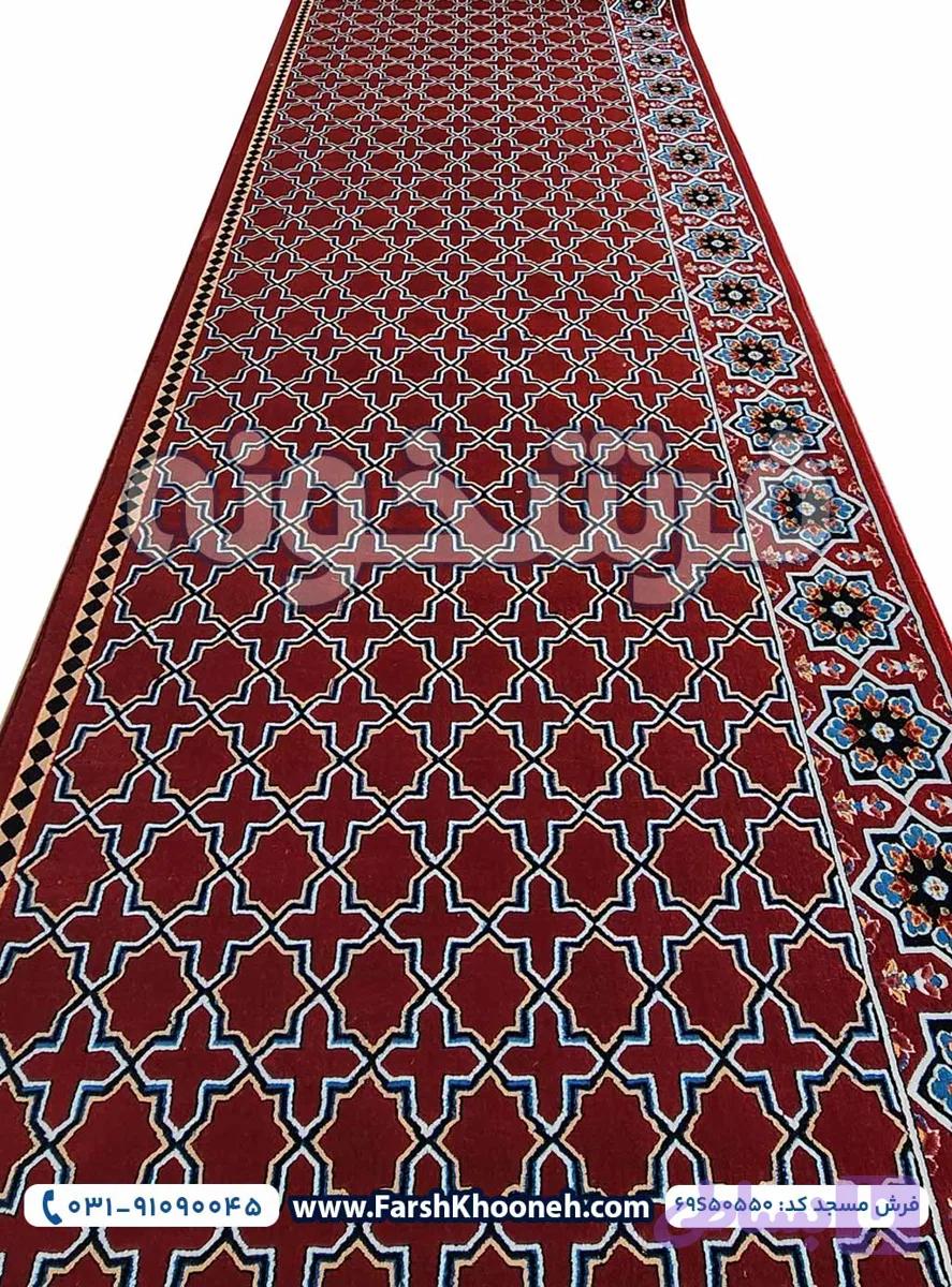 سجاده فرش تشریفات لاکی 500 شانه کد 550 — تصویر 1