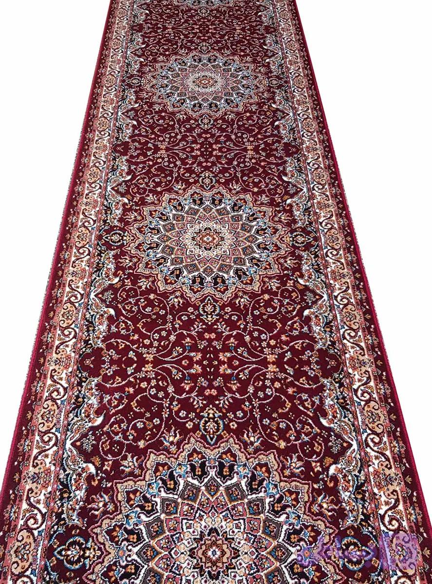 کناره فرش طرح اطلس 500 شانه لاکی کد 50746 — تصویر 1