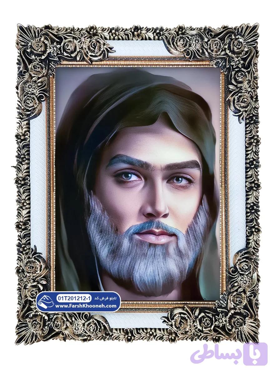 تابلو فرش تمثال امام علی کد 201212 — تصویر 1