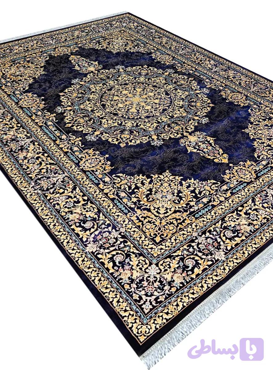 فرش فرانسوی طرح آریکا 1200 شانه تراکم 3600 کد 12841 — تصویر 1
