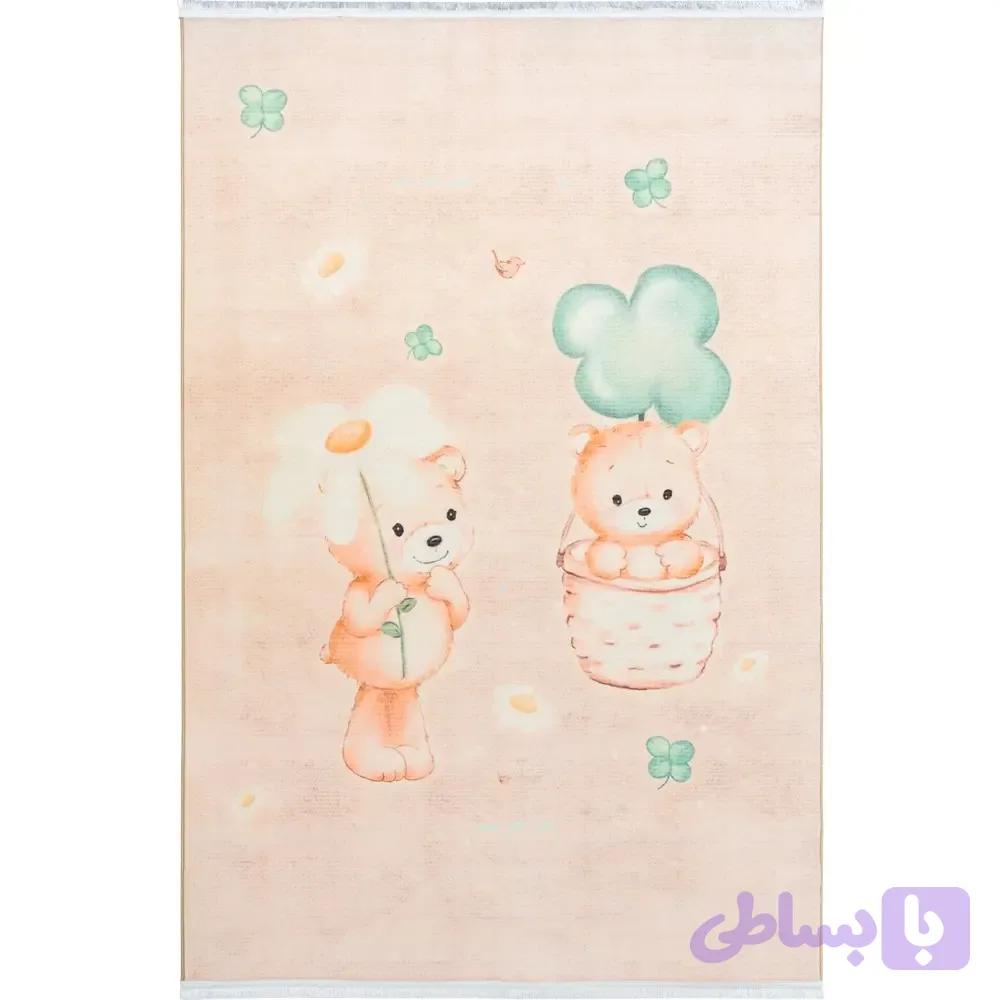 فرش کودک خرس جنگلی کد 25KK0200 — تصویر 1