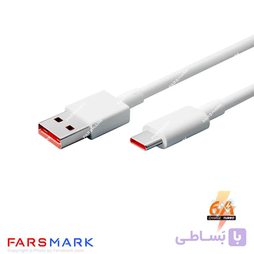 کابل شارژ اصلی گوشی شیائومی Xiaomi Redmi Turbo 4 تایپ سی — تصویر 1