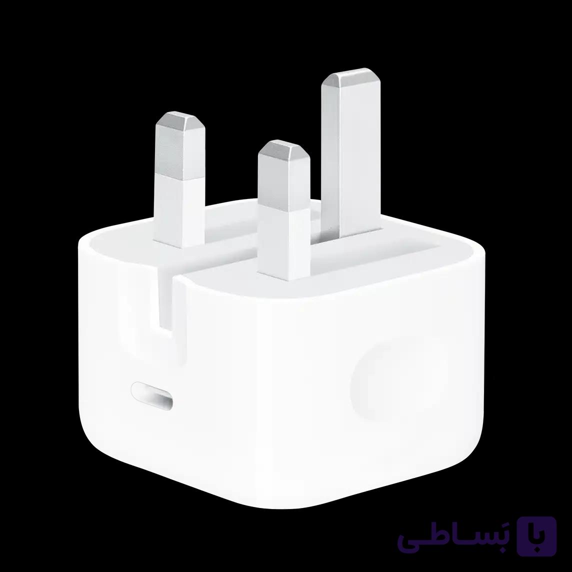 آداپتور شارژر اپل استور 20 وات Apple 20W Charger Adaptor A2344 — تصویر 1