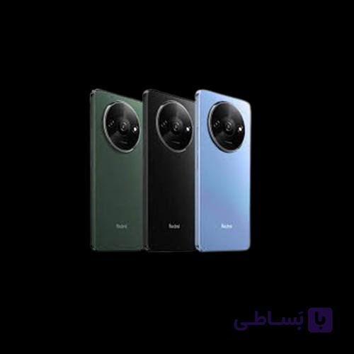 گوشی شیائومی Redmi A3 | حافظه 128 رم 4 گیگابایت  پک بزرگ با شارژر — تصویر 1