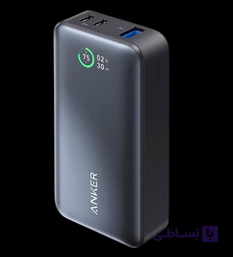 پاوربانک انکر مدلA1256 با ظرفیت 10000mAh و توان 30W — تصویر 1