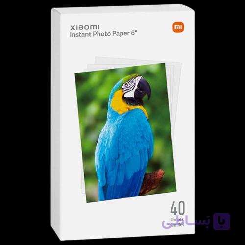 پک 40 تایی کاغذ 3 اینچی چاپ سریع شیائومی مدل Xiaomi Instant Photo Paper SD30 — تصویر 1