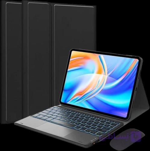 کیف کلاسوری کیبورددار(دارای پد موس) برای تبلت شیائومی Xiaomi pad6-6Pro — تصویر 1