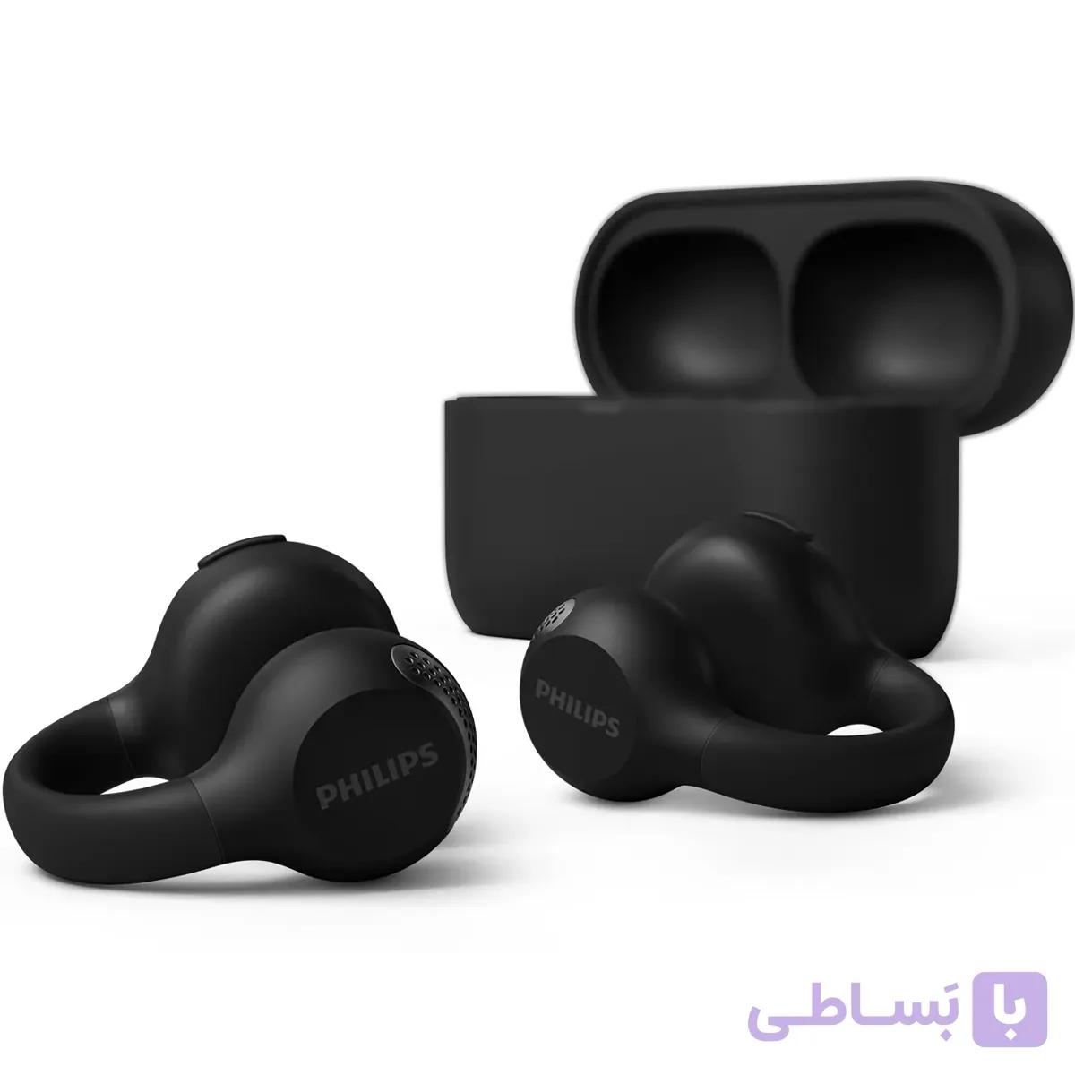 هندزفری بلوتوثی فیلیپس Philips مدل TAQ2000BK گیره ای با بلوتوث 5.4 — تصویر 1