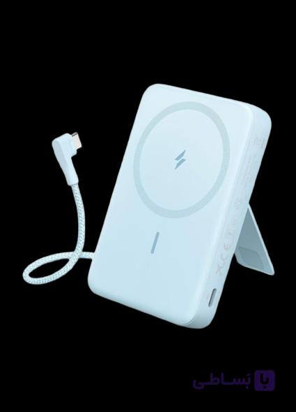 پاوربانک انکر مدل Zolo Magnetic A1685 ظرفیت 10000 میلی آمپر ساعت