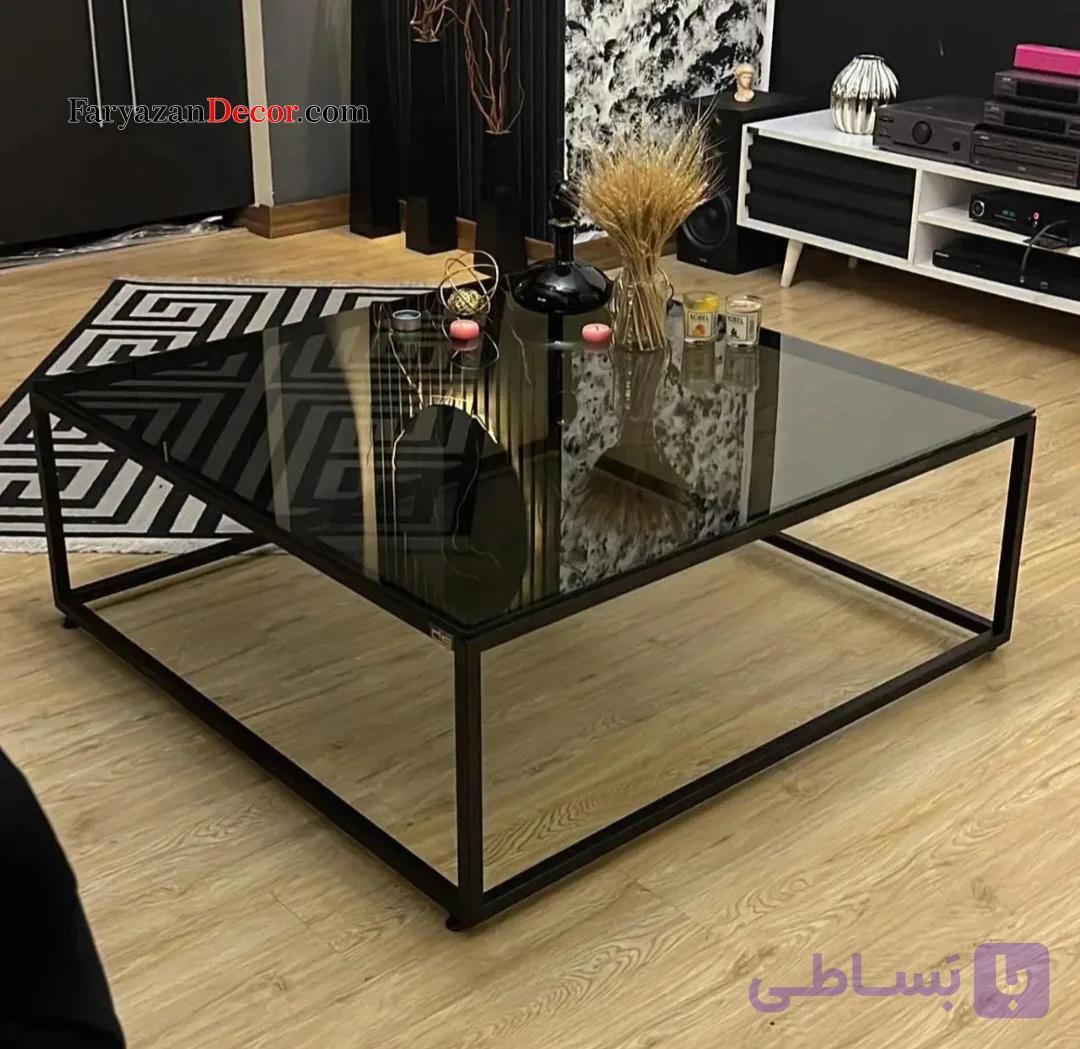 میزجلومبلی فریازان دکور مدل micro