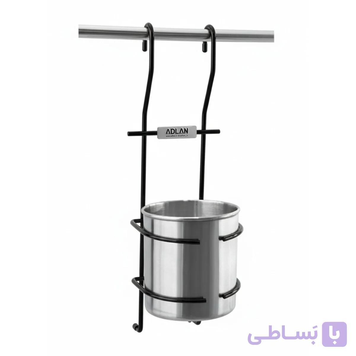 جا قاشق استوانه ای مشکی 1 عددی آویز – آوید