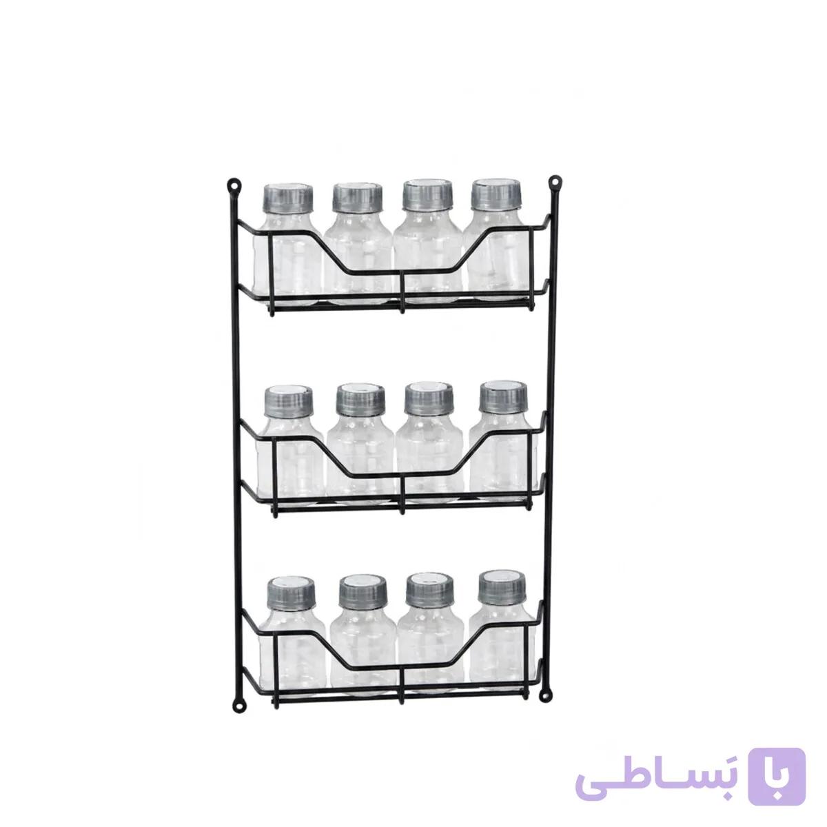 جاادویه مشکی 24 قوطی پلاستیکی – گلارین — تصویر 1
