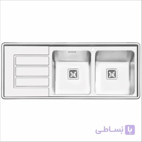 سینک آشپزخانه توکار فانتزی 2083 ایلیااستیل
