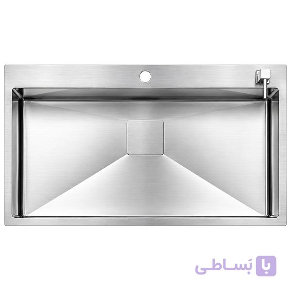 سینک ظرفشویی توکار مستر پلاس مدل S 512SF