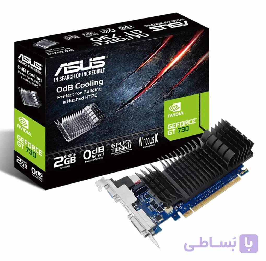 کارت گرافیگ ایسوس مدلASUS GeForce GT 730 2GB GDDR5 — تصویر 1