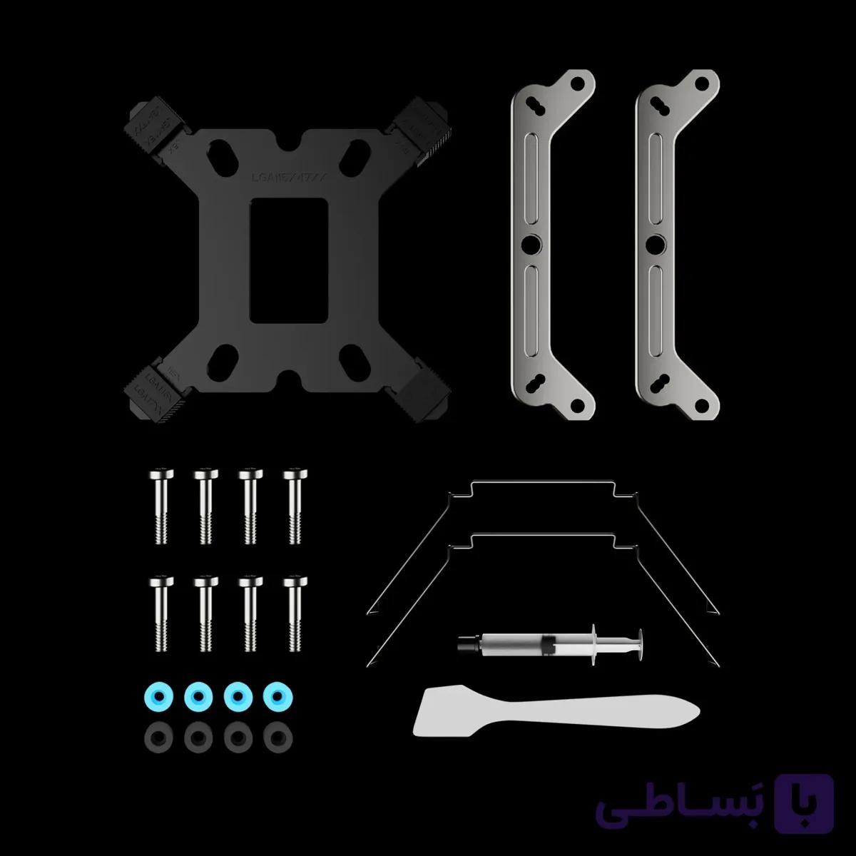 فن پردازنده گیم دیاس مدلBOREAS M2-61L WH — تصویر 1