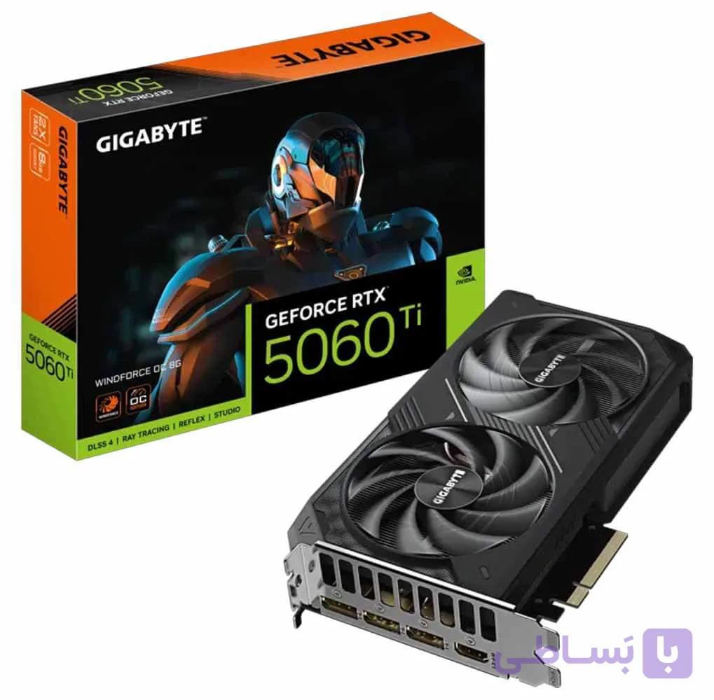 کارت گرافیک مدل GeForce RTX 5060 WINDFORCE OC 8G — تصویر 1