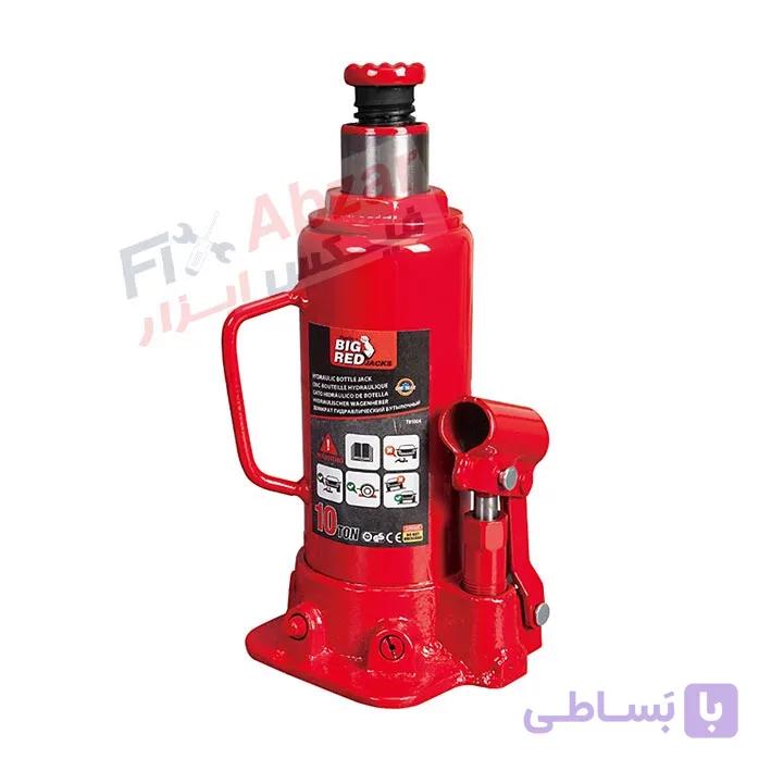جک روغنی 10 تن بیگ رد BIG RED مدل T91004D ا BIG RED Bottle jack 10 Ton Model T91004D