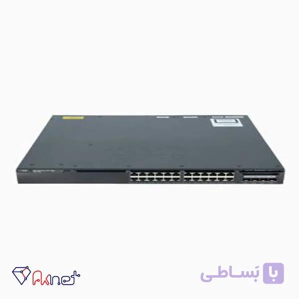 سوئیچ گیگابایت 24 پورت PoE سیسکو Cisco WS-C3650-24PDM-S — تصویر 1