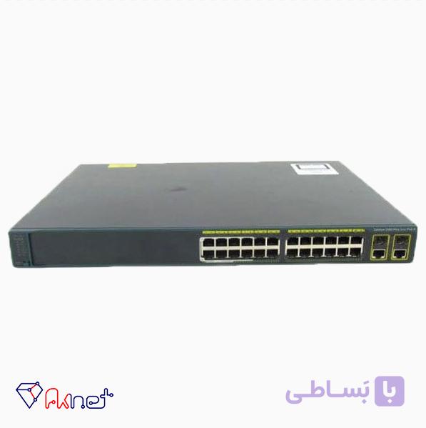 سوئیچ 24 پورت سیسکو Cisco WS-C2960+24LC-L — تصویر 1