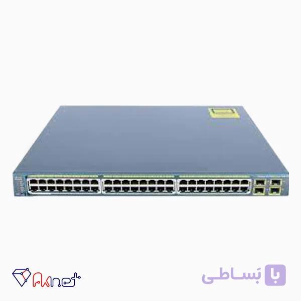 سوئیچ 48 پورت PoE سیسکو Cisco WS-C2975GS-48PS-L — تصویر 1