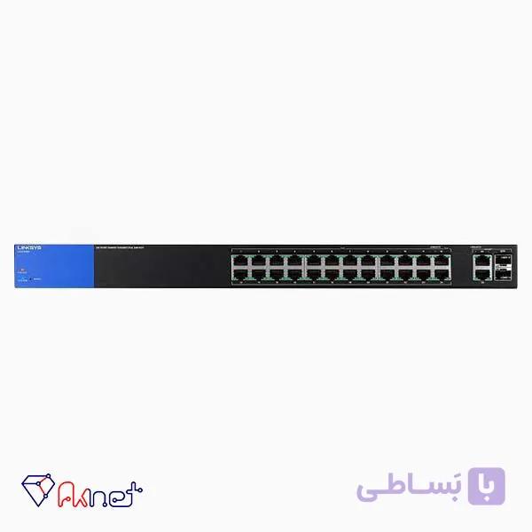 سوئیچ لینک‌سیس Linksys Business LGS326P 26-Port Gigabit PoE — تصویر 1