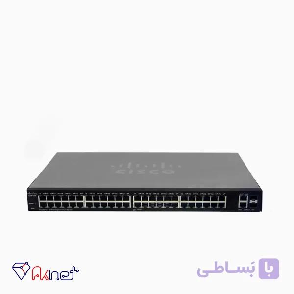 سوئیچ 48 پورت سیسکو Cisco Switch SF200-48 — تصویر 1