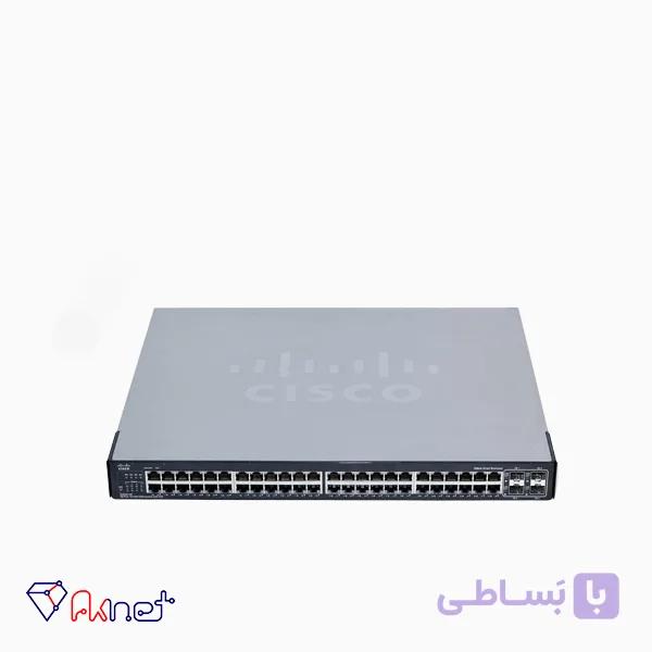 سوئیچ گیگابایت 48 پورت POE سیسکو Cisco Switch SGE2010P — تصویر 1