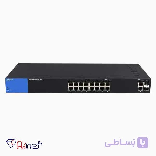 سوئیچ لینک‌سیس Linksys Business LGS318P 18-Port Gigabit PoE — تصویر 1