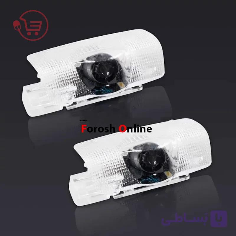 لوگو زیر درب ولکام لایت فابریک تویوتا TOYOTA — تصویر 1