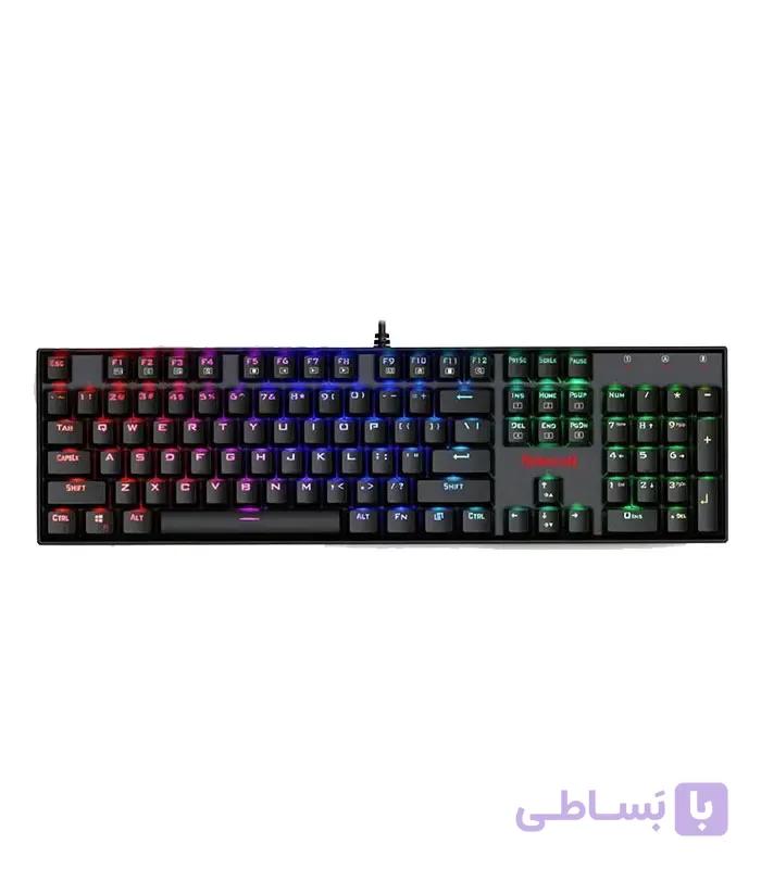 کیبورد با سیم گیمینگ ردراگون مدل K551 RGB