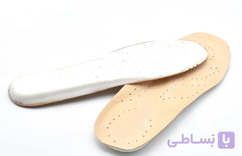 کفی طبی مردانه چرم طبیعی