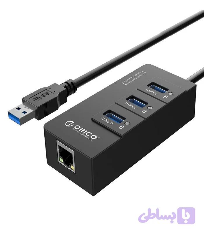 هاب 3 پورت USB3.0 اوریکو مدل HR01-U3