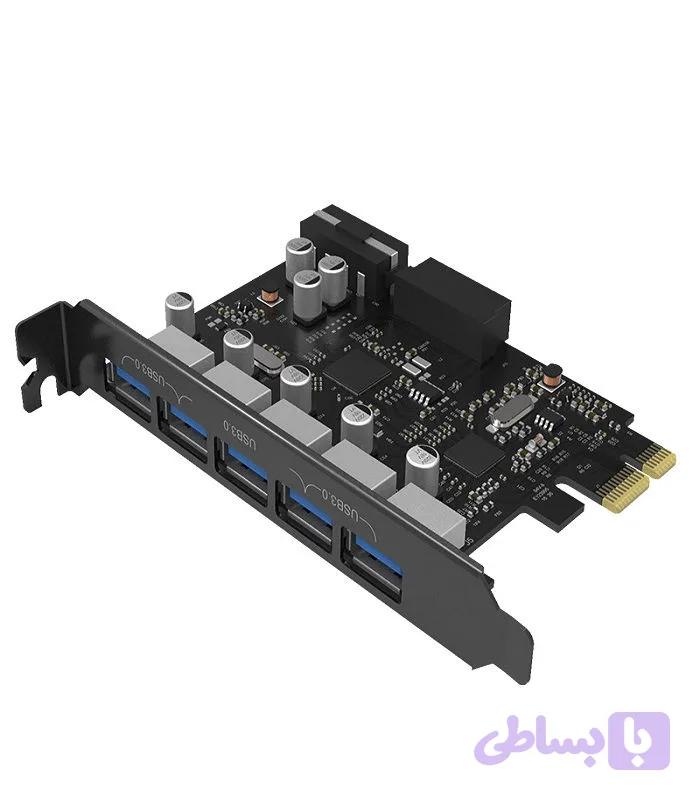 هاب اینترنال 5 پورت USB3.0 اوریکو مدل PVU3-5O2I