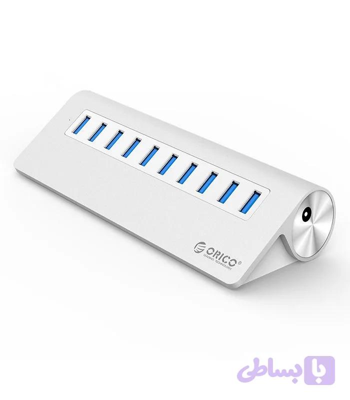 هاب 10 پورت USB3.0 اوریکو مدل M3H10