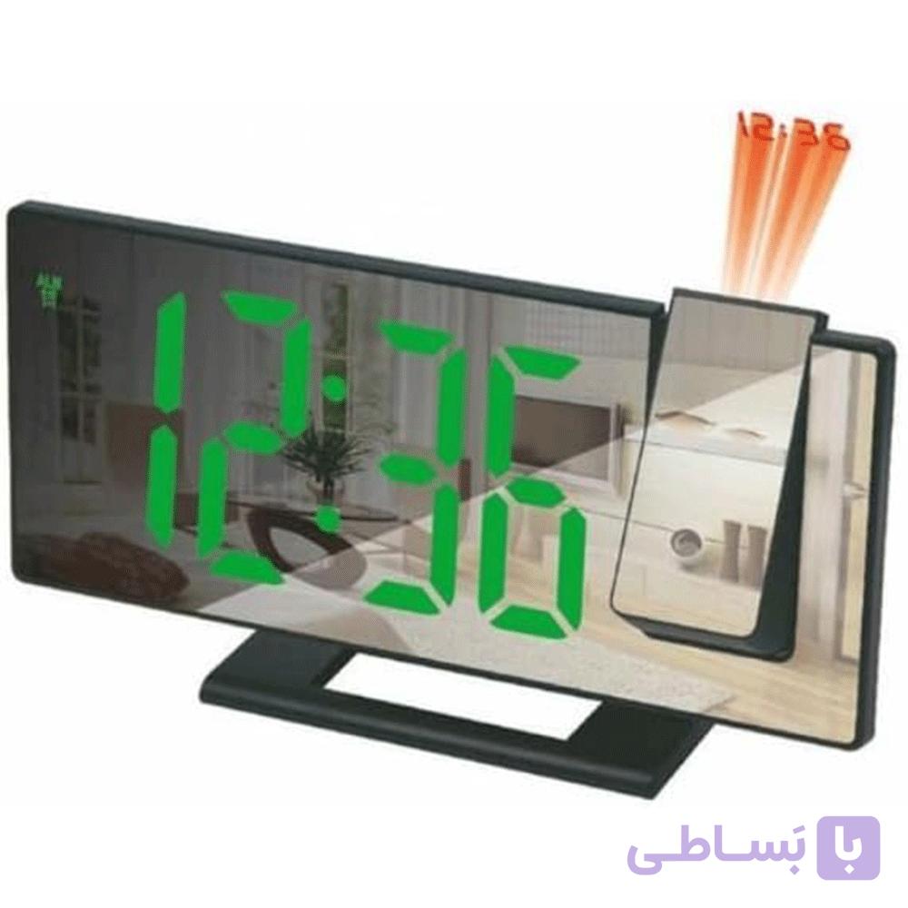 ساعت زنگ‌دار دیجیتال آینه‌ای و پروژکتوری 411-9 | مدل 3618 — تصویر 1