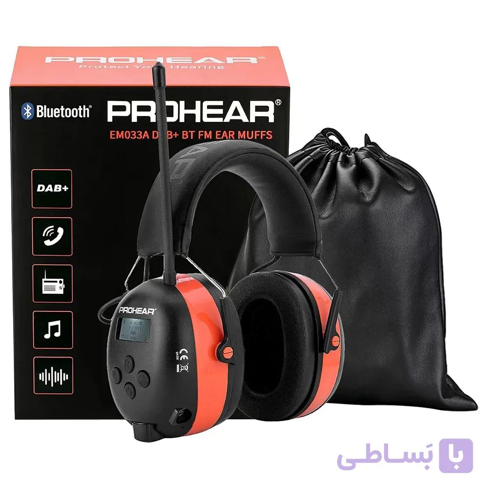 گوشی محافظ شنوایی و هدفون رادیویی برند PROHEAR مدل 033A — تصویر 1